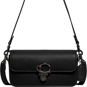 Coach GT Mini Studio Shoulder Bag Crossbody Bag Black